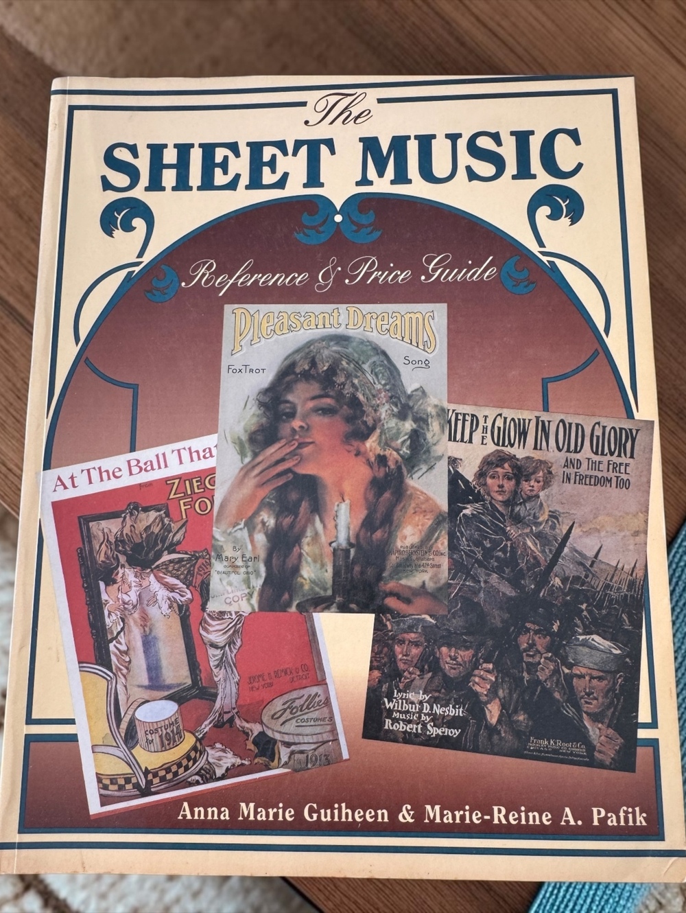 The Sheet Music Reference Price Guide Guiheen Pafik 1992 Vintage Collector Book